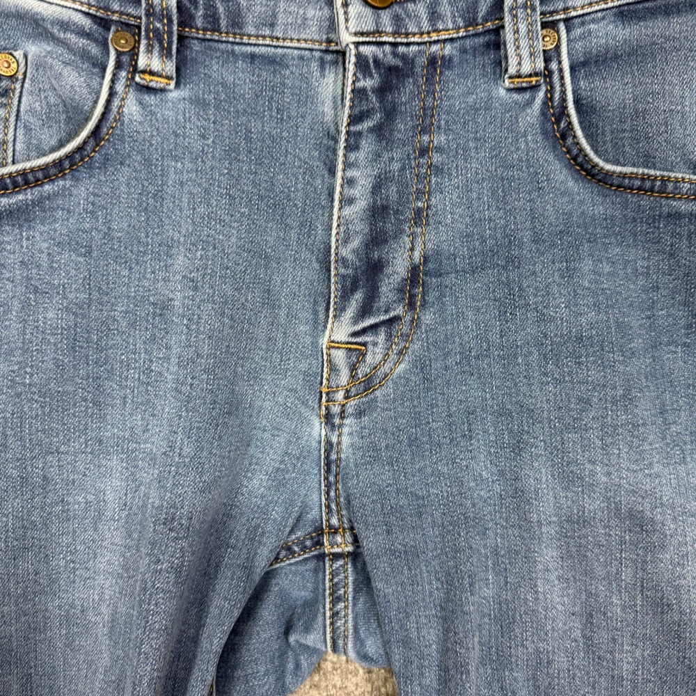 Tecovas Slim Jean Mens 32x32 Blue Premium Stretch Denim Cotton Blend Western - Picture 13 of 16
